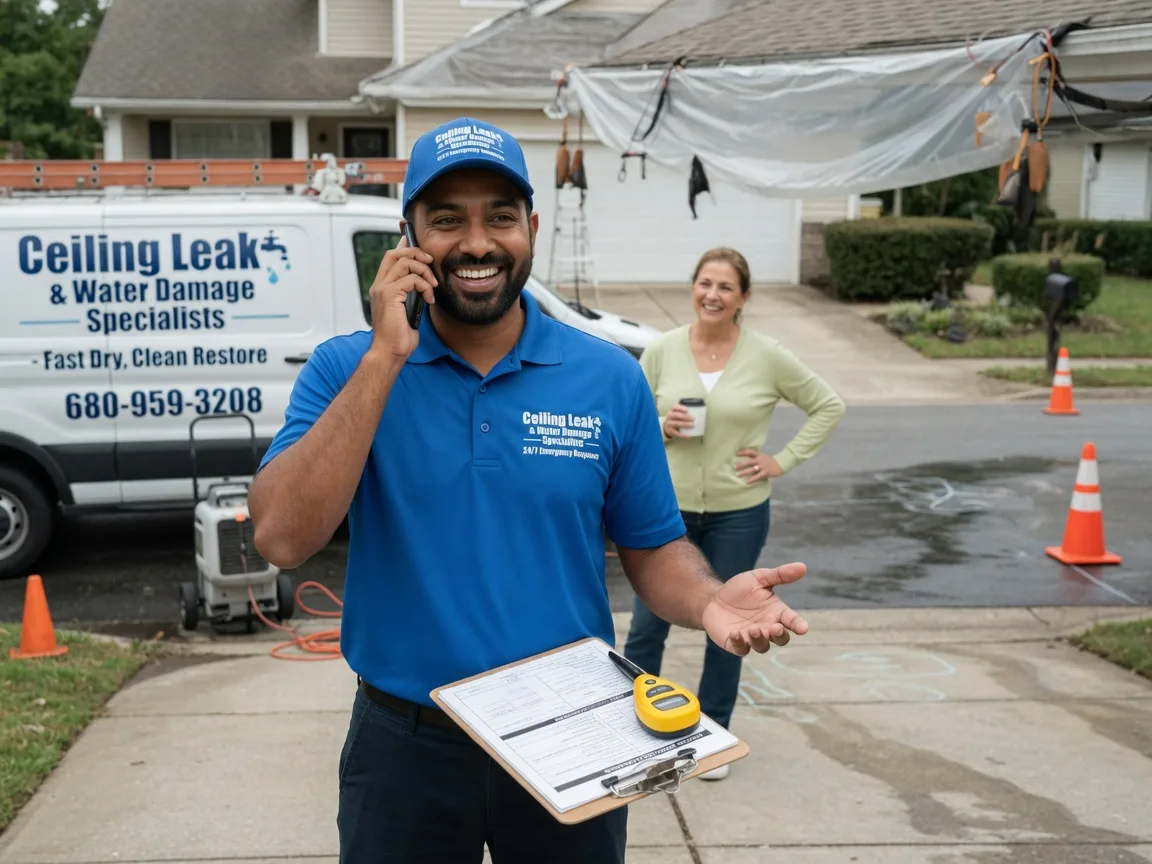 Ceiling Leak Cleanup Columbia, MO FAQs